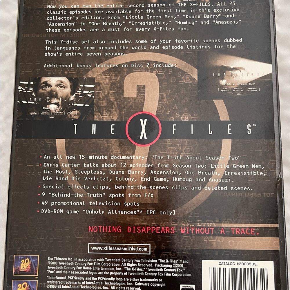 X Files Complete Second Season - Picture 2 of 16